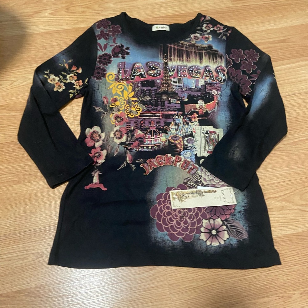 y2k Las vegas long sleeve shirt